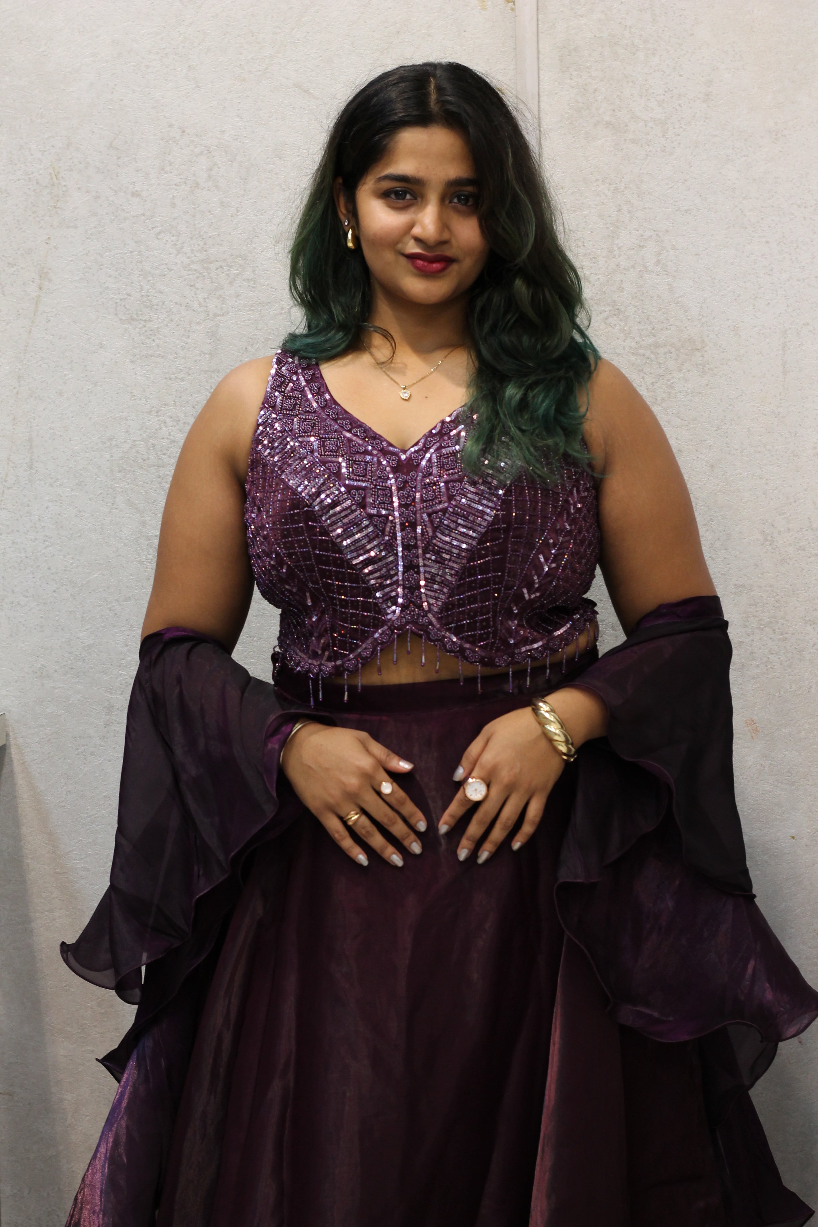 Designer Party Wear Ghagra Choli with Hand Embroidery Work